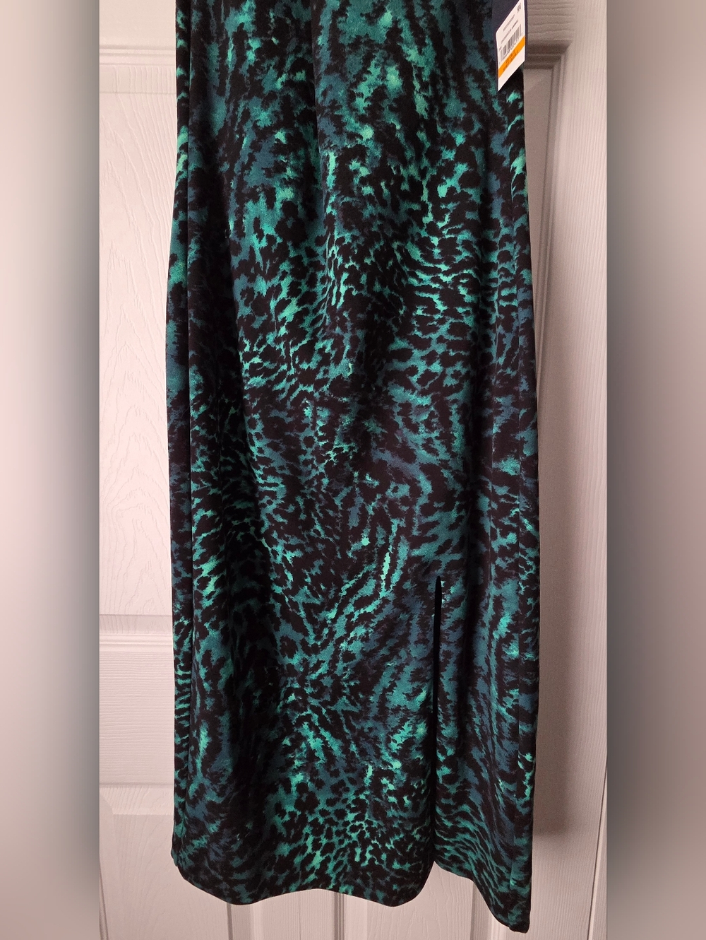 NWT Rachel Rachel Roy Twisted Neck Animal Print Maxi Dress S - Picture 9 of 16